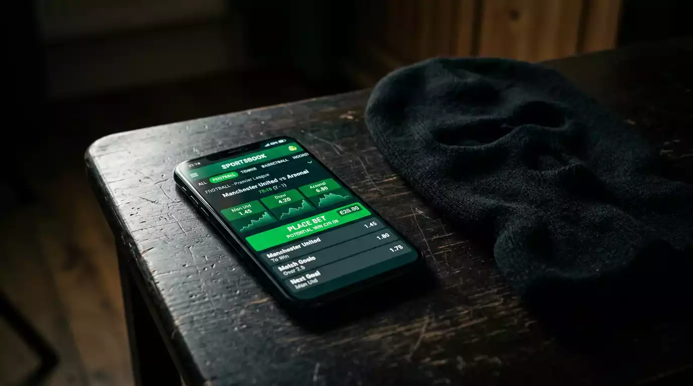 Anonymous cryptocurrency NFL betting without identity verification and associated risks